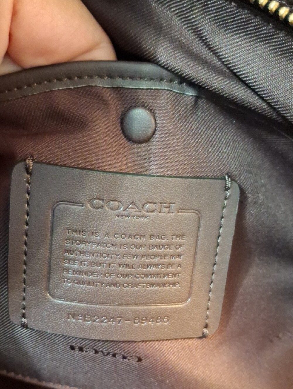 Coach Lora CARRYALL Style No 88340 Shoulder Bag - Picture 10 of 12